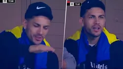 VIDEO | Como un hincha más, Paredes cantó al ritmo de "La 12" en La Bombonera