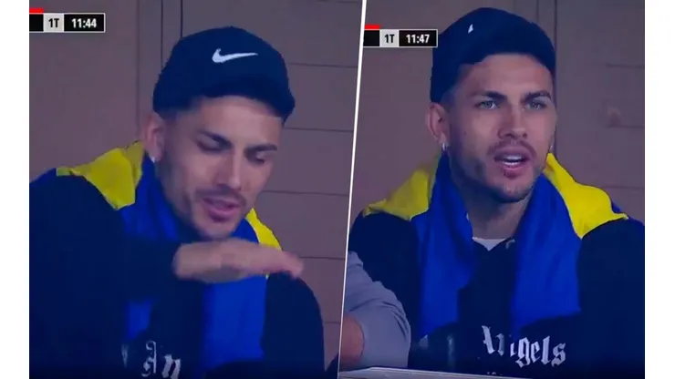 VIDEO | Como un hincha más, Paredes cantó al ritmo de "La 12" en La Bombonera