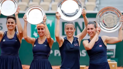 Sabatini, Dulko, Schiavone y Pennetta, final femenina del Torneo de Leyendas