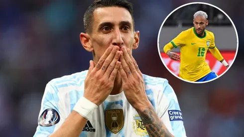 Di María le respondió a Neymar por el picante comentario contra Argentina