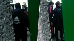 "Te espero afuera": aparece el primer video del escándalo entre Gallardo y Beccacece