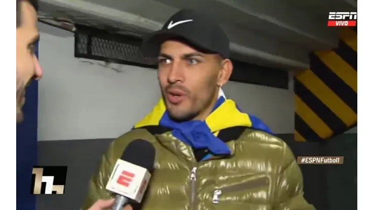 La frase de Paredes que llenó de orgullo a los hinchas de Boca: "Hasta el final"
