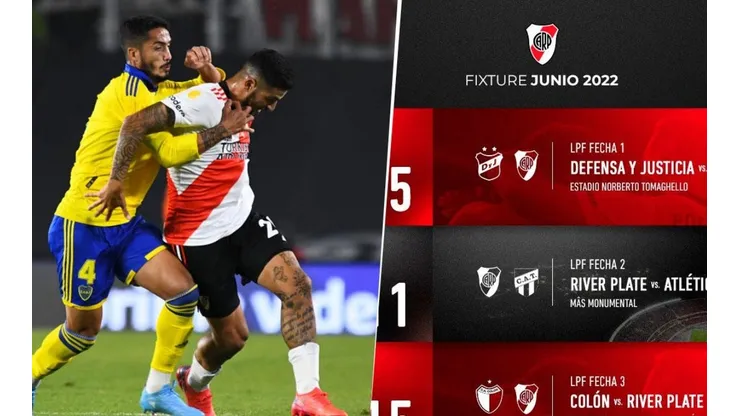 River publicó un tuit con sus partidos en junio, pero los hinchas de Boca no paran de burlarse