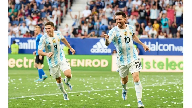 Histórico: con cinco de Messi, Argentina goleó a Estonia y se floreó en Pamplona