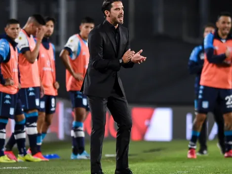 Lo celebra Gago: el primer refuerzo de Racing ya firmó su contrato