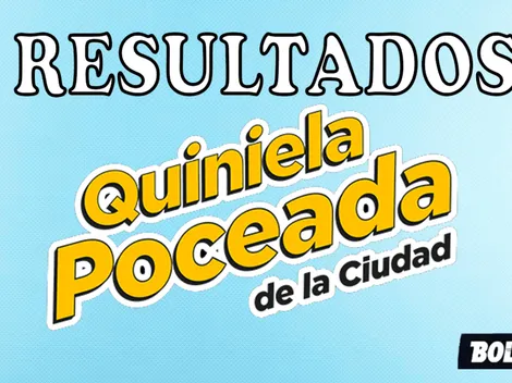 Quiniela Poceada de la Ciudad HOY sábado 4 de junio | Sorteos y números ganadores