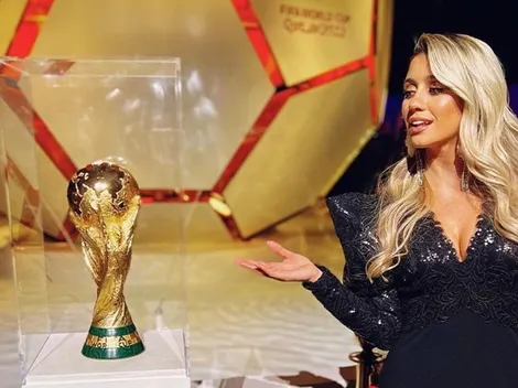 Morena Beltrán "adivinó" cómo iba a ser el gol de Di María a Italia