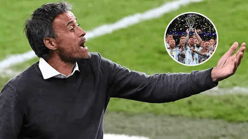 A lo Mbappé: la polémica frase de Luis Enrique sobre la consagración argentina en la Finalissima