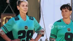 Mónica Farro se lesionó en un juego.