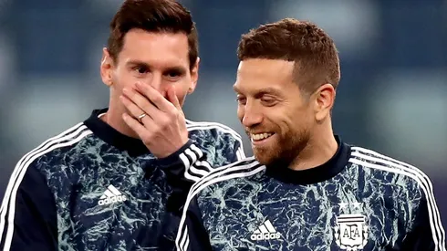 Papu Gómez y un fenomenal posteo para Messi.