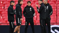 Luego del gran triunfo de Argentina, Scaloni prepara varios cambios para enfrentar a Estonia