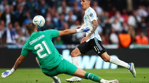 VIDEO | Como en el Maracaná: en una nueva final, Di María la picó y convirtió en gol una jugada memorable