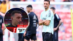 VIDEO | Scaloni rompió en llanto post obtención de la Finalissima