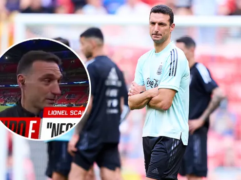 VIDEO | Scaloni rompió en llanto post obtención de la Finalissima