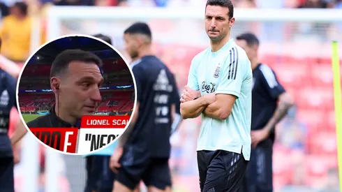 VIDEO | Scaloni rompió en llanto post obtención de la Finalissima