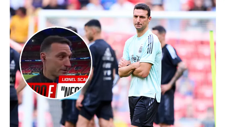 VIDEO | Scaloni rompió en llanto post obtención de la Finalissima