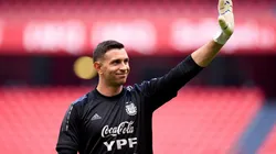 Sin pelos en la lengua, Dibu Martínez calentó la previa de Argentina - Italia