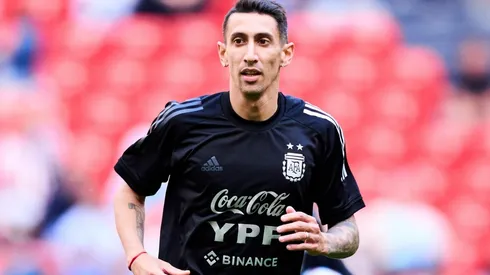 Di María y la historia con un DT.