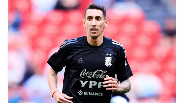 Di María y la historia con un DT.