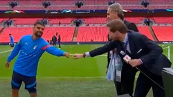 La desopilante traducción de Vignolo en la charla con Insigne por el tatuaje de Maradona