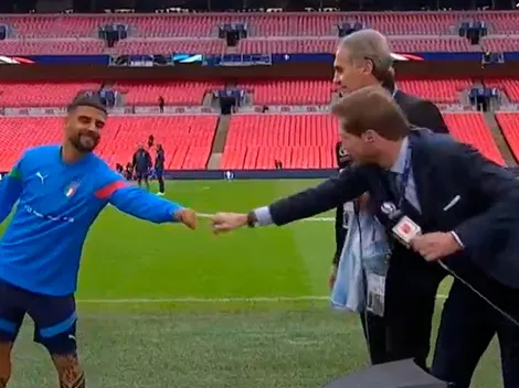 La desopilante traducción de Vignolo en la charla con Insigne por el tatuaje de Maradona