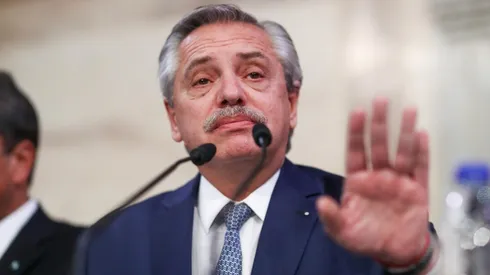 Alberto Fernández agradeció a Paraguay por un jugador que nació en Argentina.