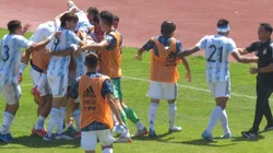 La Sub 20 Argentina ganó con gol de Garnacho y sueña (Foto: Prensa AFA).