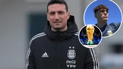 Inesperado: ¿Garnacho se puede meter en la lista de Argentina para Qatar 2022?