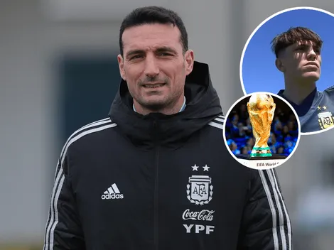 Inesperado: ¿Garnacho se puede meter en la lista de Argentina para Qatar 2022?