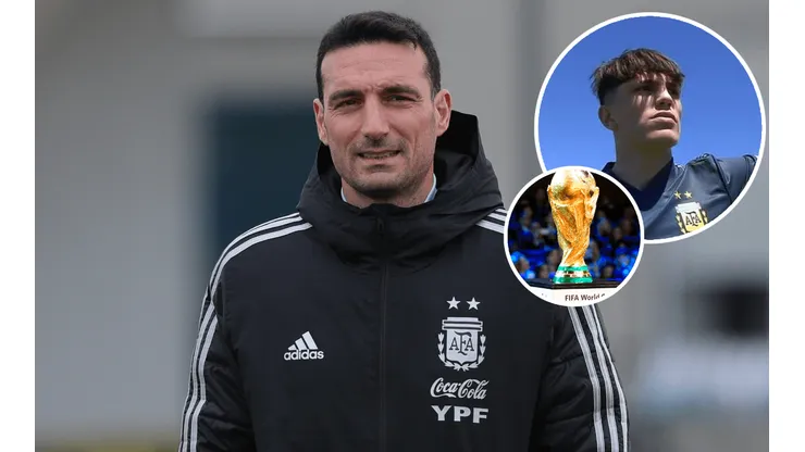 Inesperado: ¿Garnacho se puede meter en la lista de Argentina para Qatar 2022?
