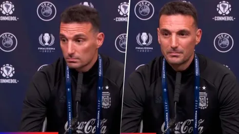 VIDEO | La reacción de Scaloni ante una insólita pregunta en conferencia