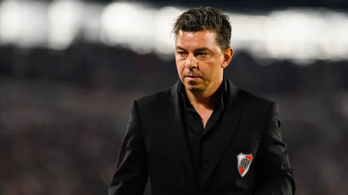 Marcelo Gallardo en su anterior paso por River.