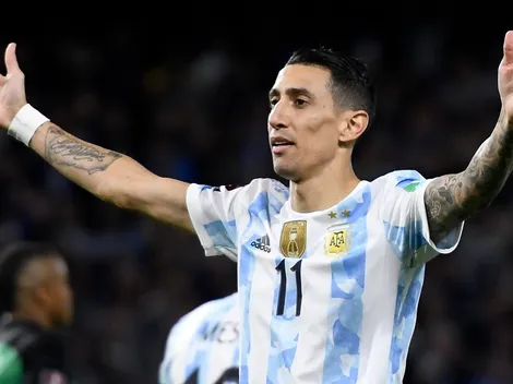 La insólita posición en la que jugaba Di María antes de que ser volante por izquierda