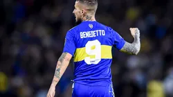 Benedetto aprovechó sus días libres y se juntó con un exBoca que le puso un extraño apodo