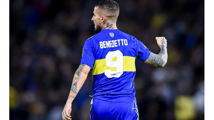 Benedetto aprovechó sus días libres y se juntó con un exBoca que le puso un extraño apodo