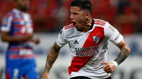 Enzo Fernández, el jugador revelación de River en este 2022 (Foto: Getty).