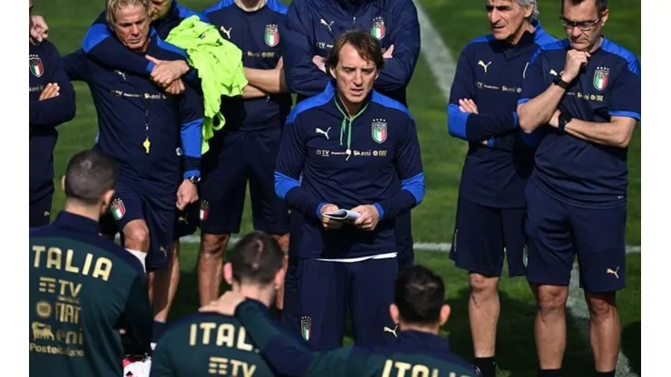 Primeros dolores de cabeza para Mancini de cara a la final (Foto: Prensa Azzurri).