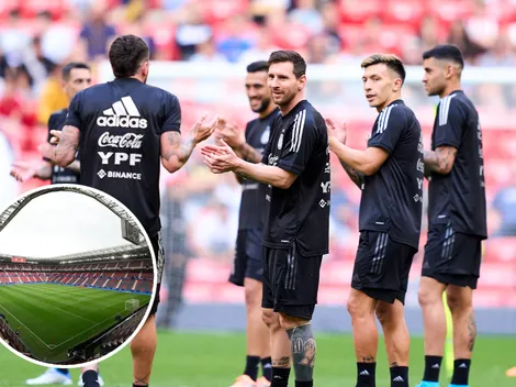 Cambio de última hora: la Selección tendrá una novedosa sede para el amistoso vs Estonia