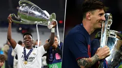 ¡Increíble! El récord que Vinícius Júnior le sacó a Messi en Champions League