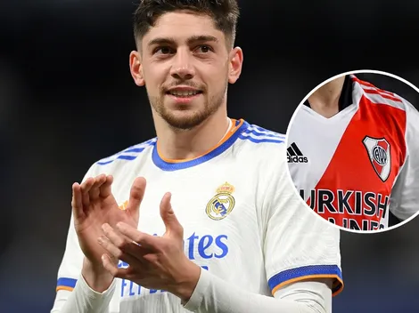 River también estuvo en la Champions: el regalo que recibió Valverde antes de la final