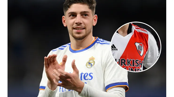 River también estuvo en la Champions: el regalo que recibió Valverde antes de la final