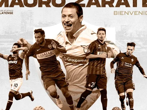 Sacudió el mercado: Mauro Zárate es nuevo jugador de Platense