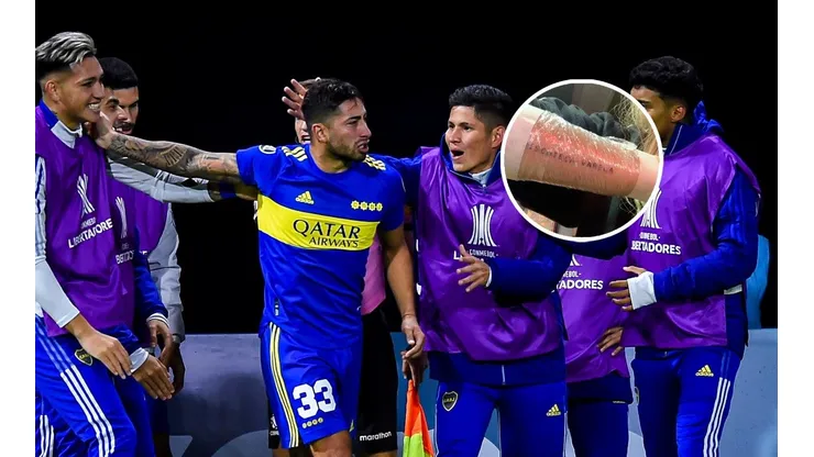 Insólito: prometió tatuarse si Boca clasificaba a octavos y cumplió.