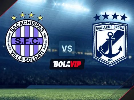 Ver EN VIVO Y ONLINE Sacachispas y Guillermo Brown por la Primera Nacional 2022