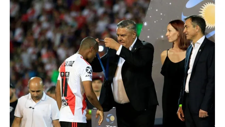 El saludo del Chiqui Tapia a River en su cumpleaños