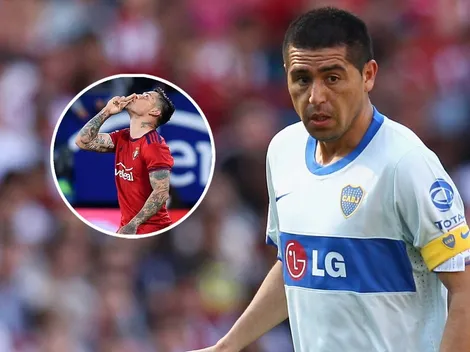 Chimy Ávila no escondió su fanatismo por Riquelme: "Es mi ídolo"