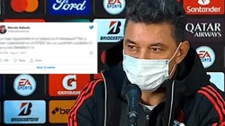 Gallardo y una frase que supo usar en 2013.