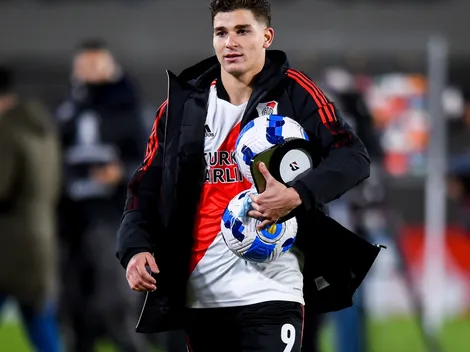 Tras la actuación histórica, Julián Álvarez palpitó su salida de River: "La pasé muy bien"