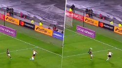 VIDEO | De la galera: Mammana volvió loco al Monumental con una rabona de lujo