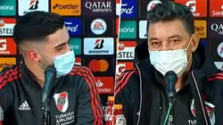 Divertido cruce entre Gallardo y Simón.